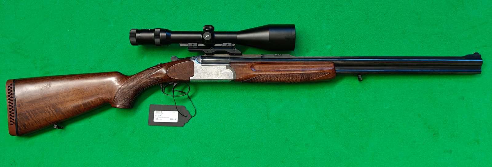 Bockbüchsflinte mit Zielfernrohr