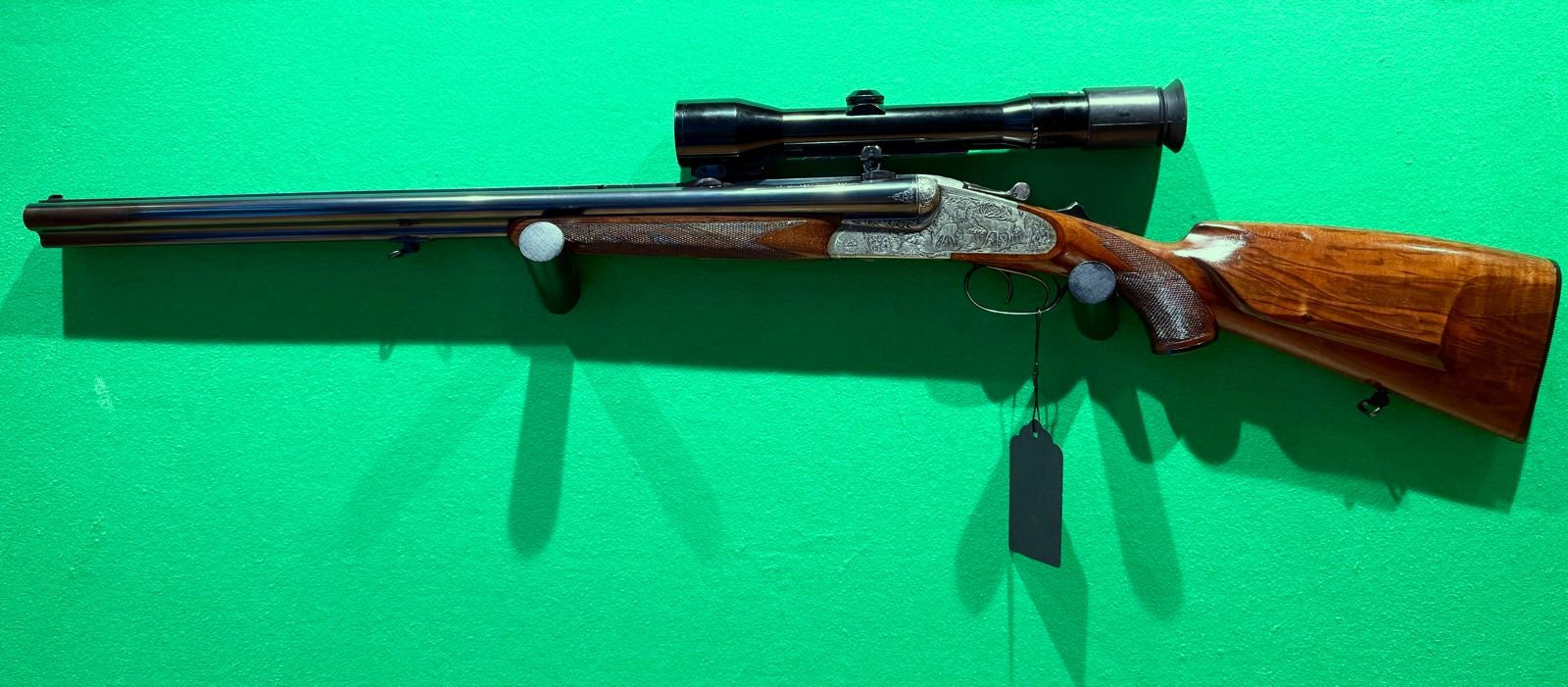 Luxus Drilling Handspanner 7x65R, 12/70, .22Mag & Zeiss 1,5-6x42