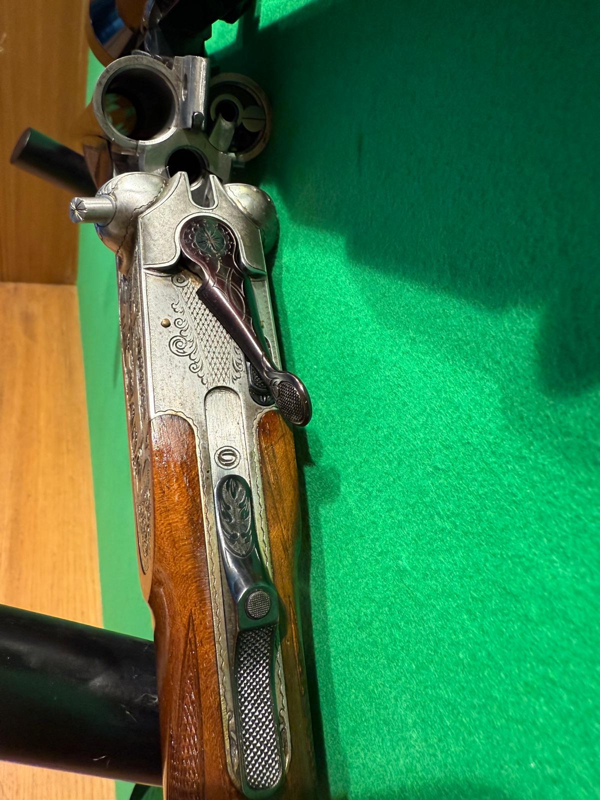 Luxus Drilling Handspanner 7x65R, 12/70, .22Mag & Zeiss 1,5-6x42