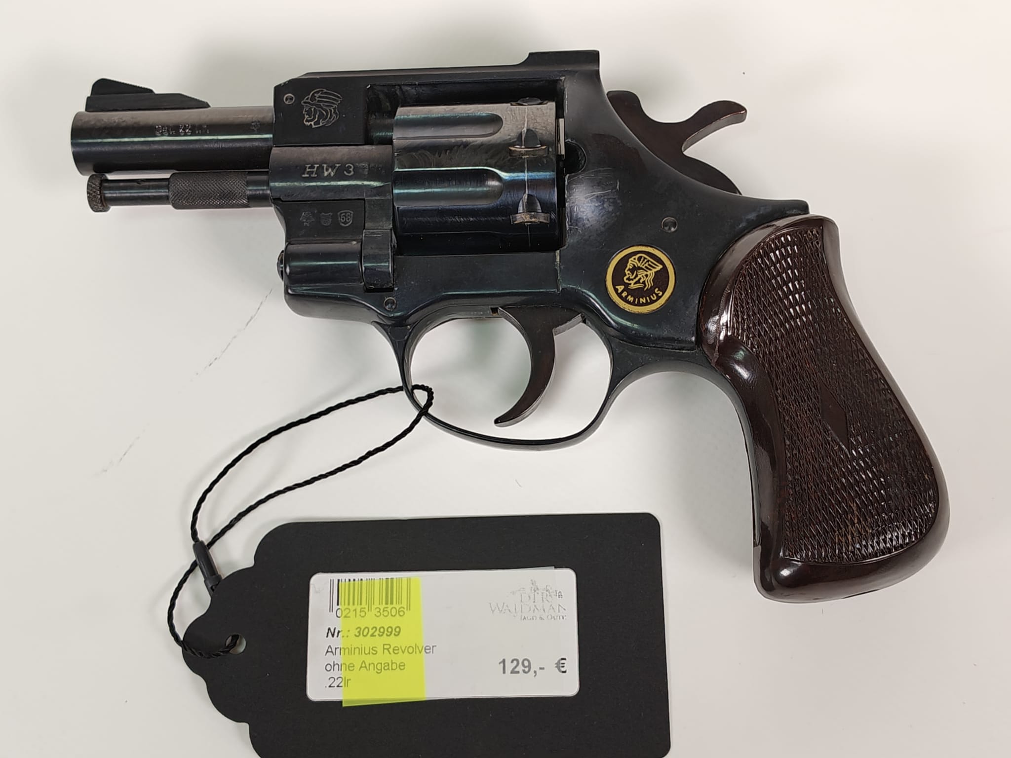 Arminius HW3 Revolver .22lr