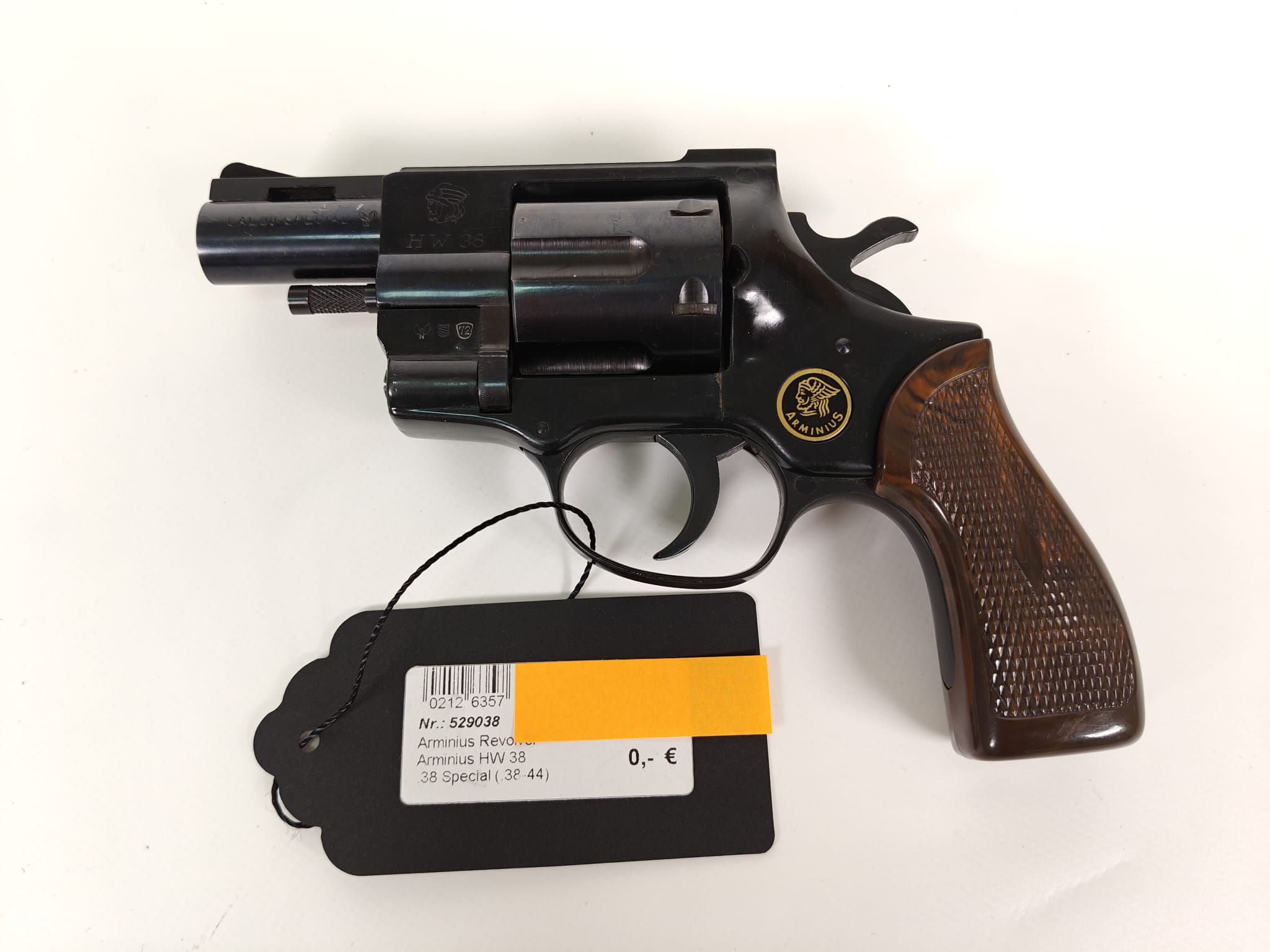 Arminius Mod. HW38 .38Special