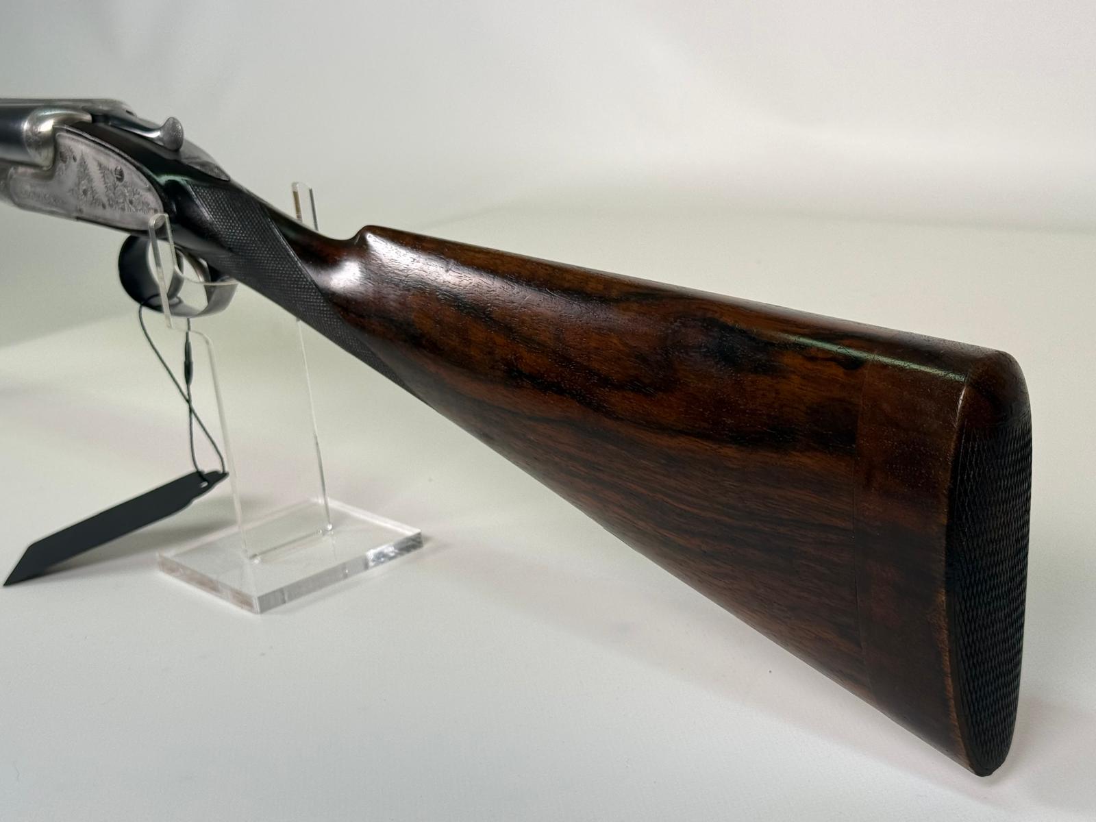 Army & Navy C.S.L. London Doppelflinte 16/65 mit Ejektoren und automatischer Sicherung - Rarität
