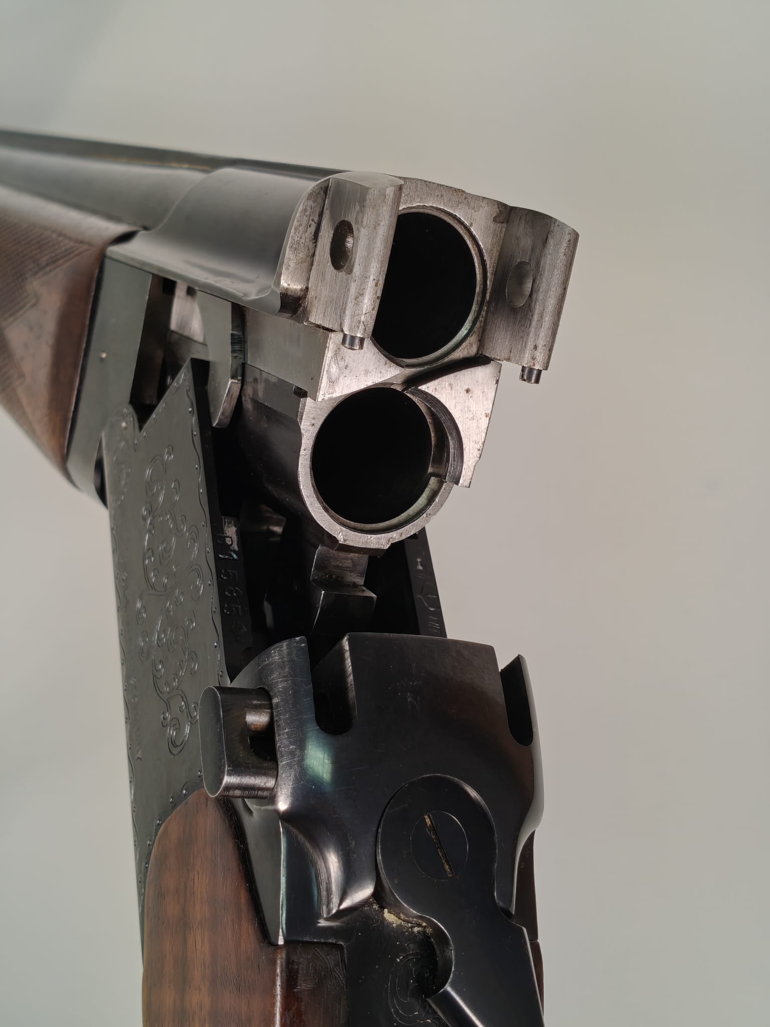 Consul Mod. Konsul Bockdoppelflinte 12/70 mit Ejektoren