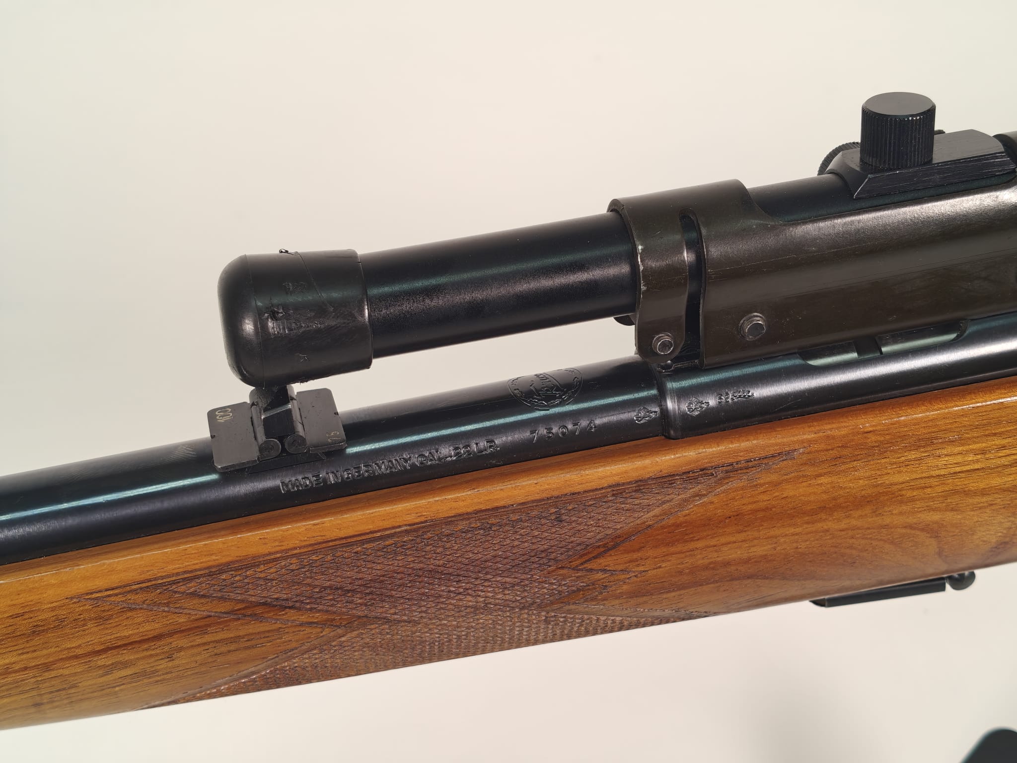 Krico Kleinkaliber-Repetierbüchse .22lr mit Lisenfeld 4x15