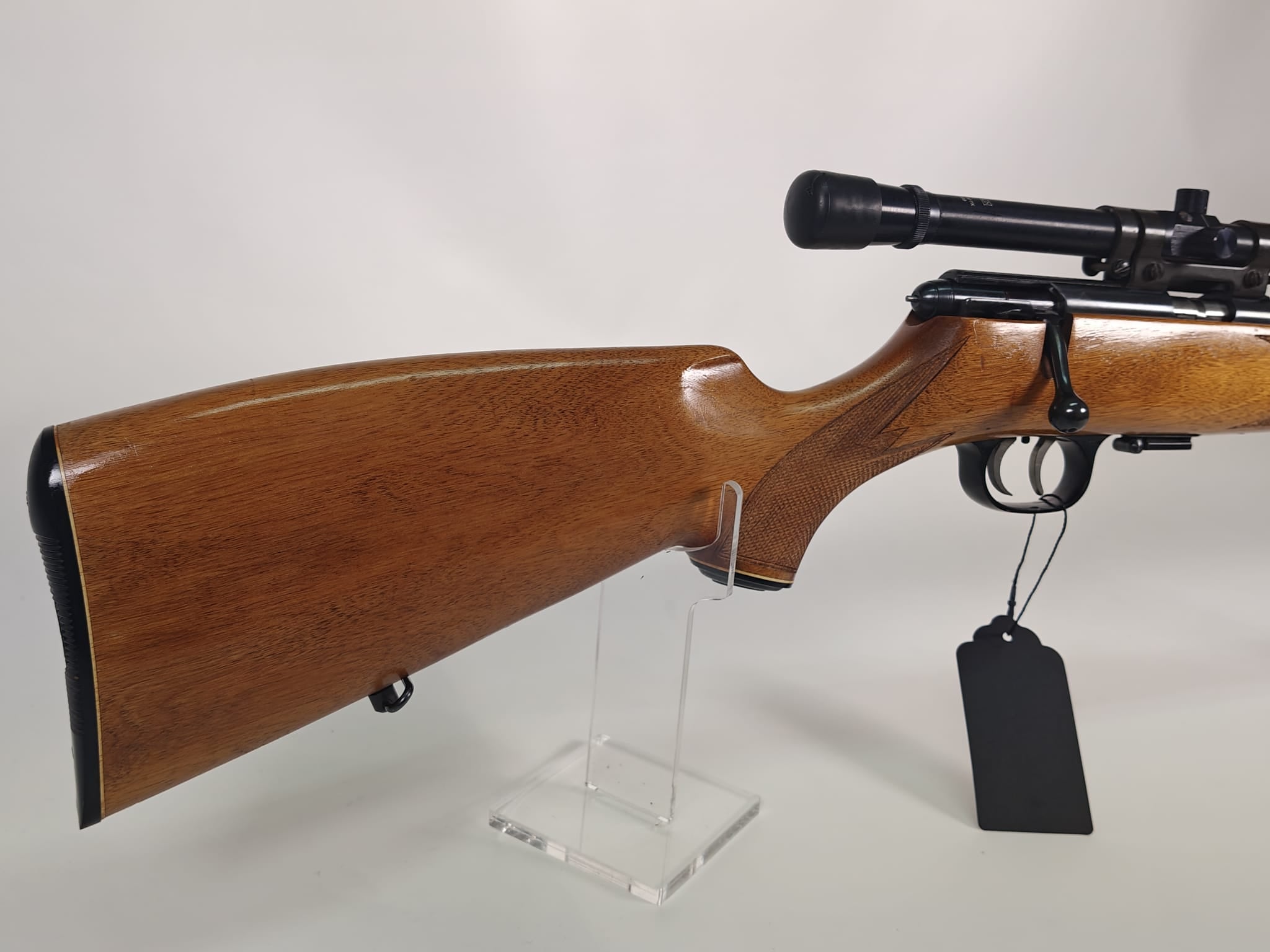 Krico Kleinkaliber-Repetierbüchse .22lr mit Lisenfeld 4x15