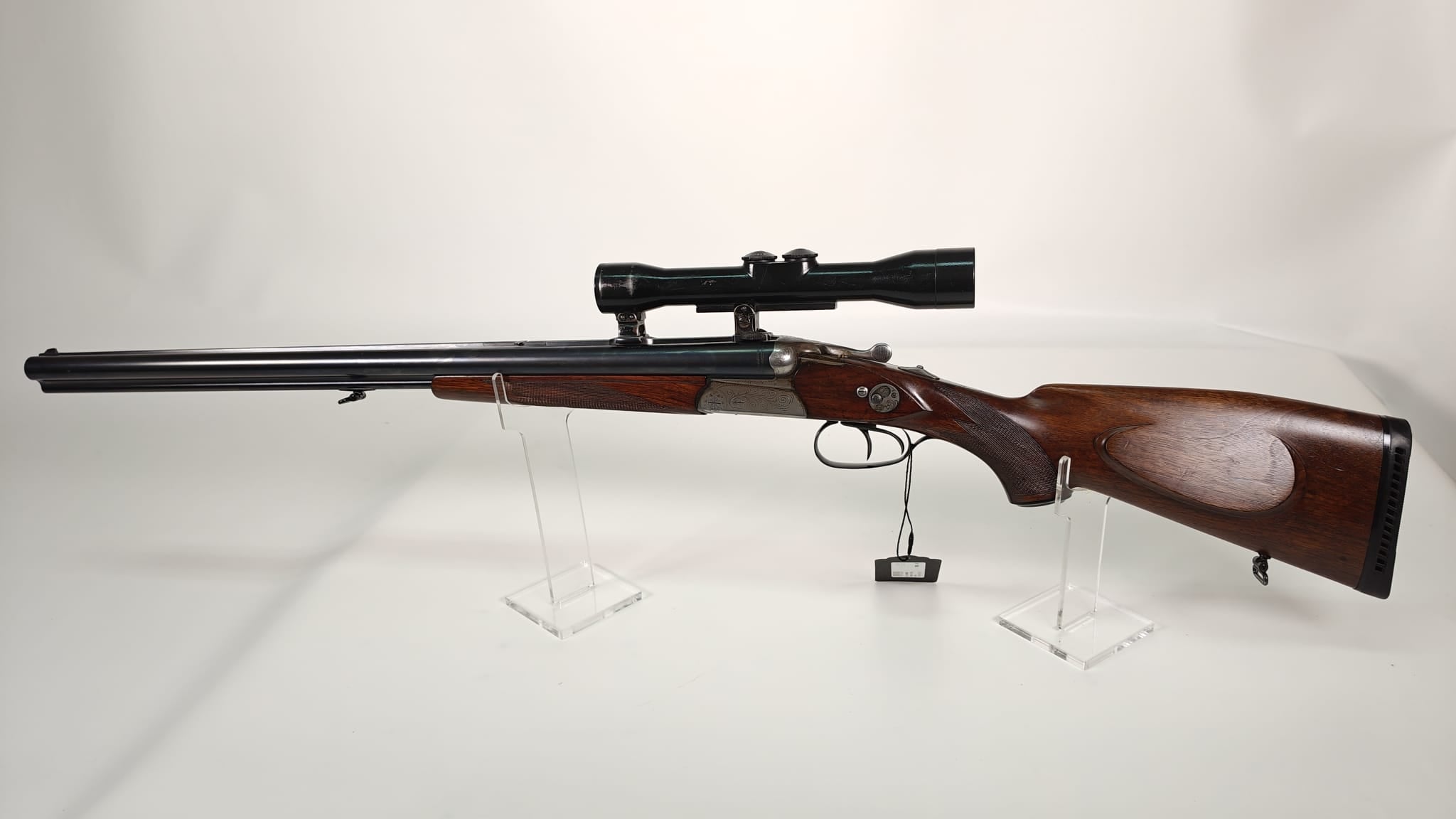 Merkel Drilling 7x57R, 12/70 und .22Hornet Einstecklauf VVV inkl. Zeiss Ziel-4
