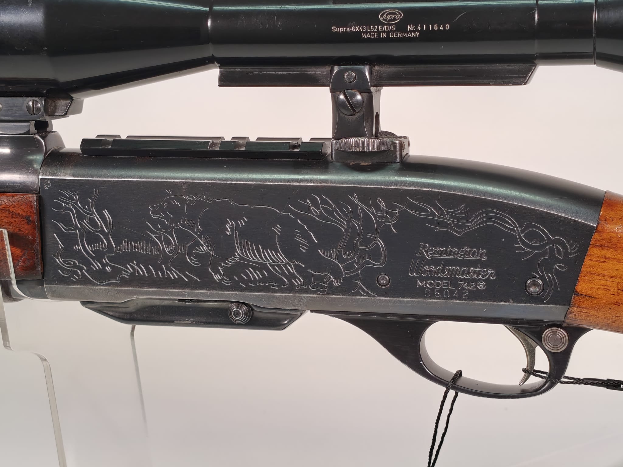 Remington Woodsmaster Mod. 742 .30-06Spring inkl. Nickel 6x43