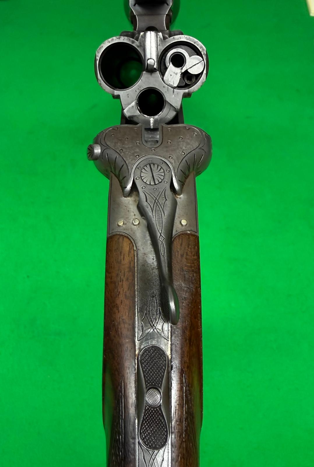 Sauer & Sohn Drilling Links 7x57R, 16/70, .22Mag mit ZF 1,75-6x35