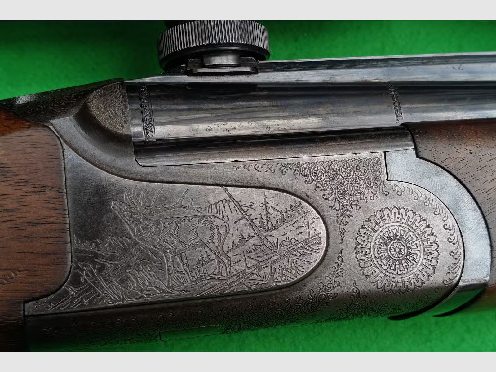 Bockbüchsflinte Regent Combo mit Schwenkmontage und ZF