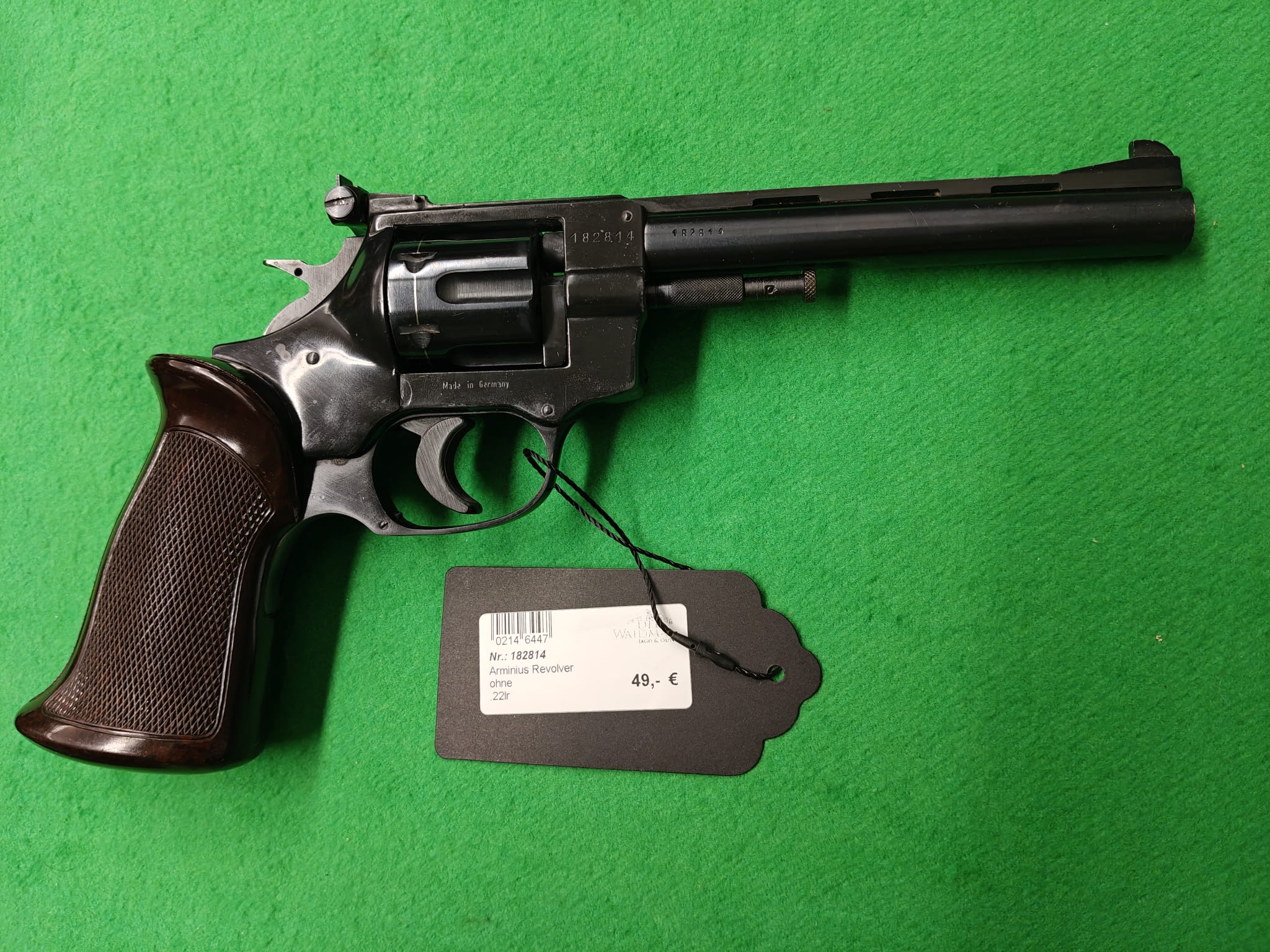 HW9 .22lr Fangschussrevolver