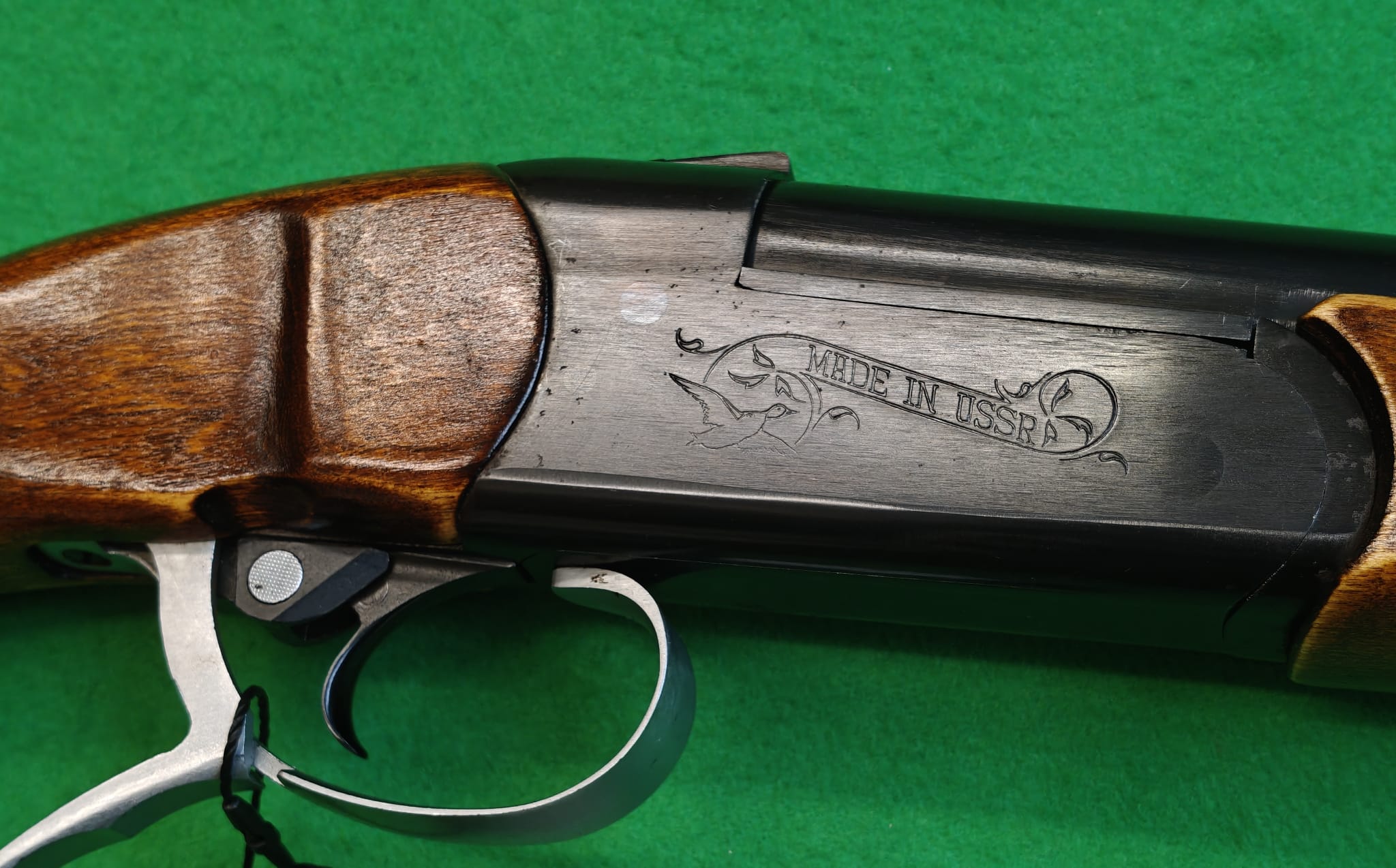 IJ17-M 12/70 Einzelladerflinte Handspanner