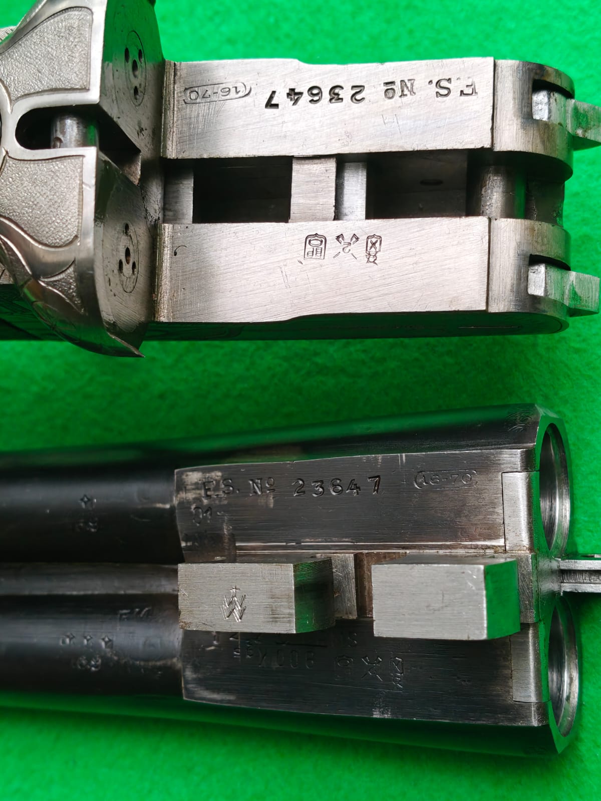 Doppelflinte / Querflinte 16/70