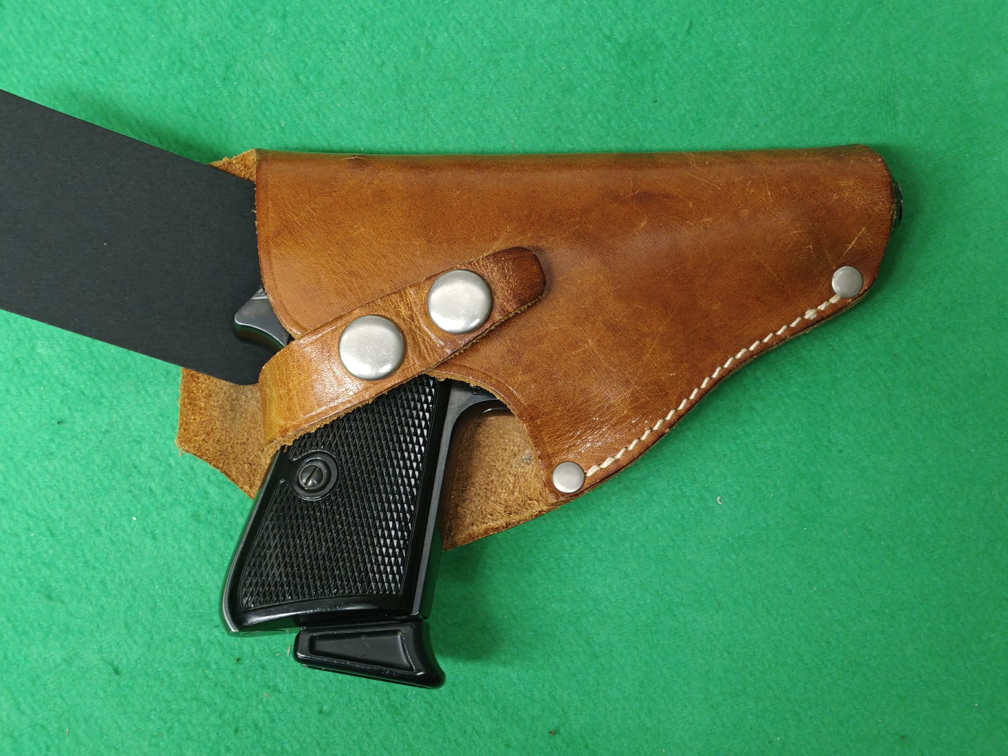 PP 7,65mm Browning mit Holster