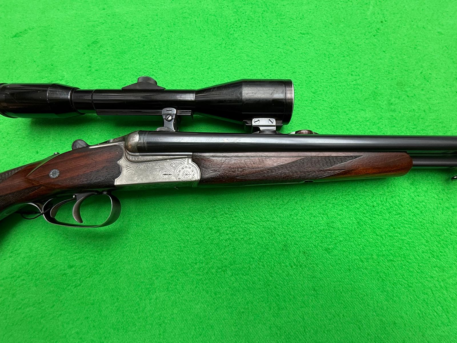 Drilling Mod. 32 7x65R / 16/70 & .22 Hornet Einstecklauf