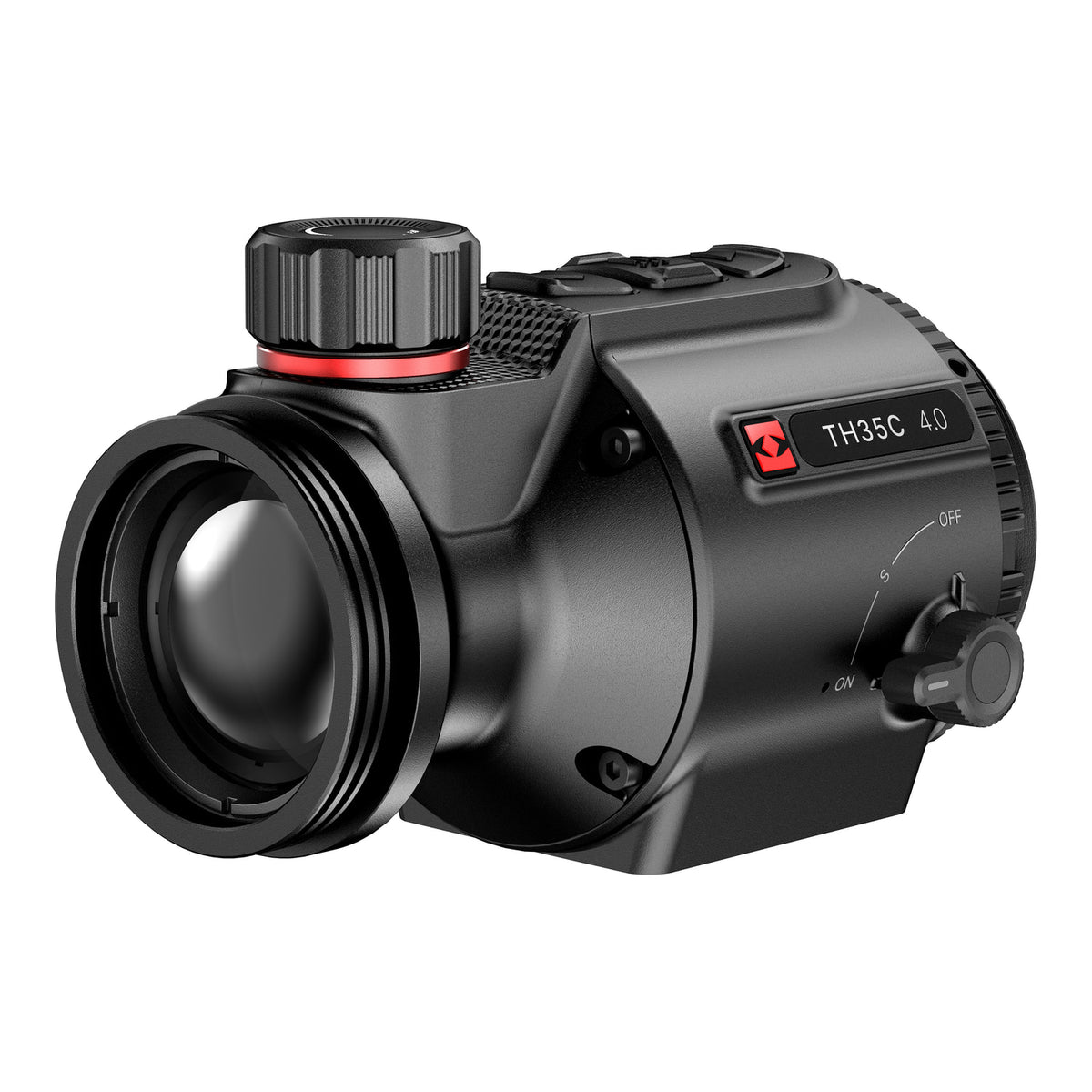 HIKMICRO Thunder 4.0 TH35C Wärmebild-Vorsatzgerät – Vorderansicht seitlich