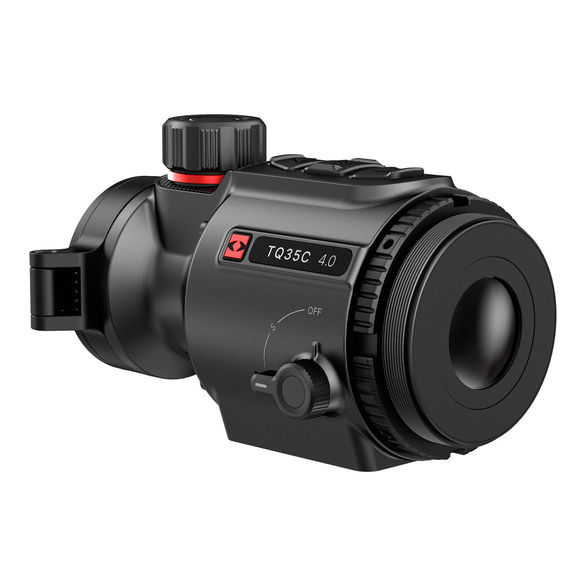 HIKMICRO Thunder 4.0 TQ35C Wärmebild-Vorsatzgerät – Ansicht von hinten seitlich