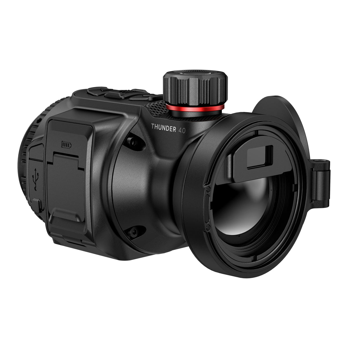 HIKMICRO Thunder 4.0 TQ35CL Wärmebild-Vorsatzgerät – Ansicht schräg von hinten