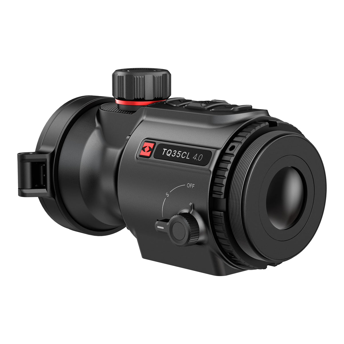 HIKMICRO Thunder 4.0 TQ35CL Wärmebild-Vorsatzgerät – Ansicht von hinten seitlich