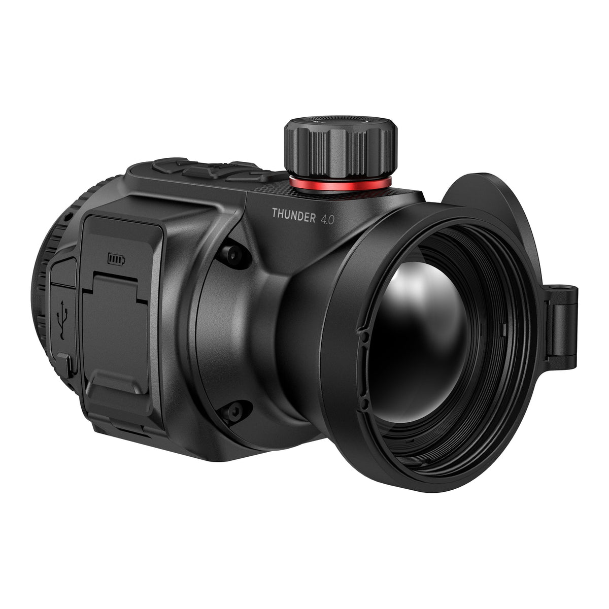 HIKMICRO Thunder 4.0 TQ50C Wärmebild-Vorsatzgerät – Ansicht schräg von hinten