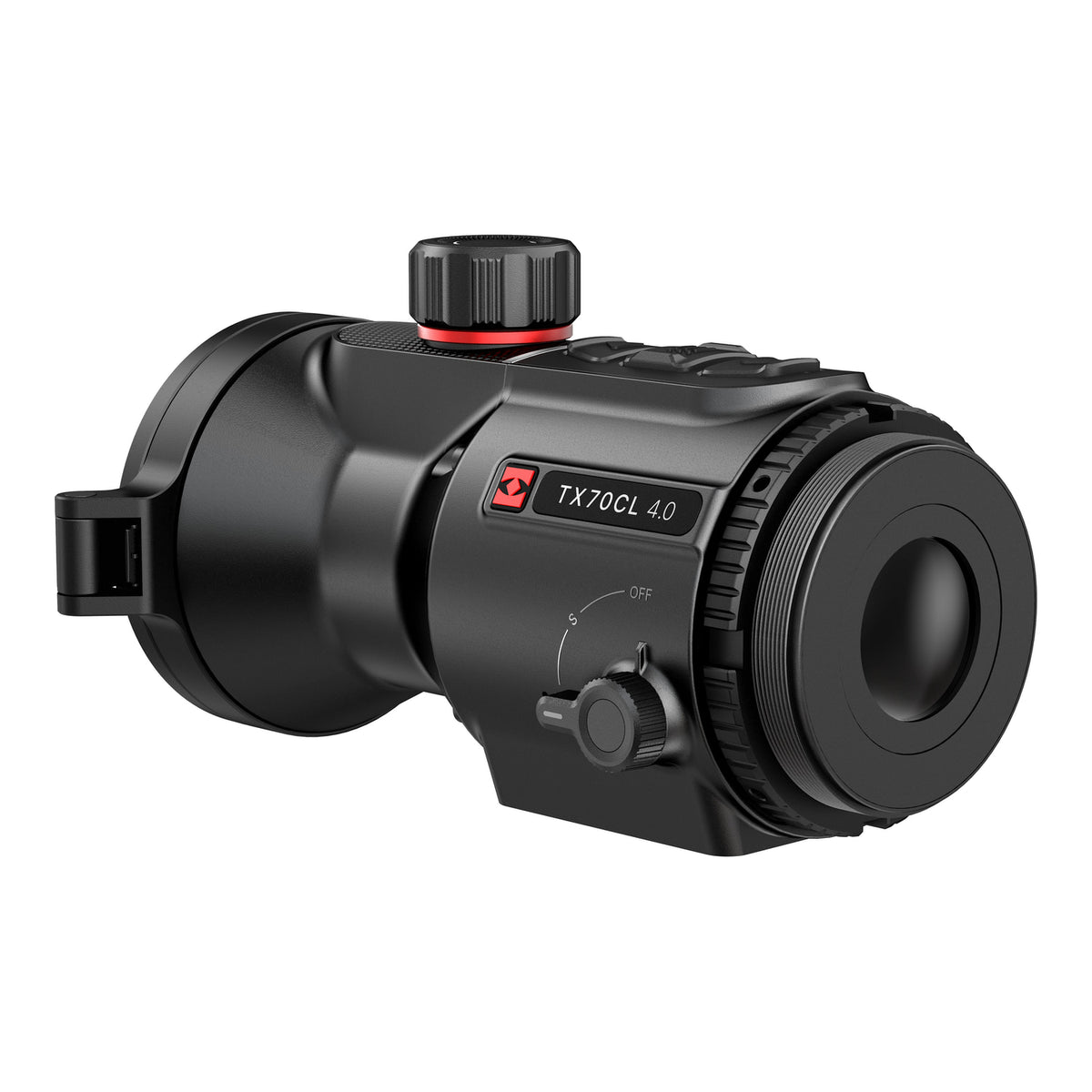 HIKMICRO Thunder 4.0 TX70CL Wärmebild-Vorsatzgerät – Ansicht von hinten seitlich