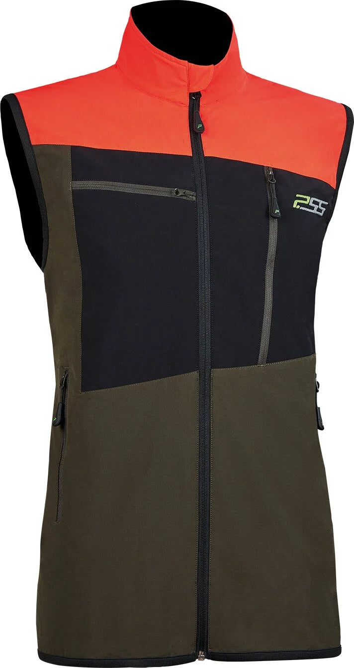 X-treme Breeze Funktionsweste neonrot/grün