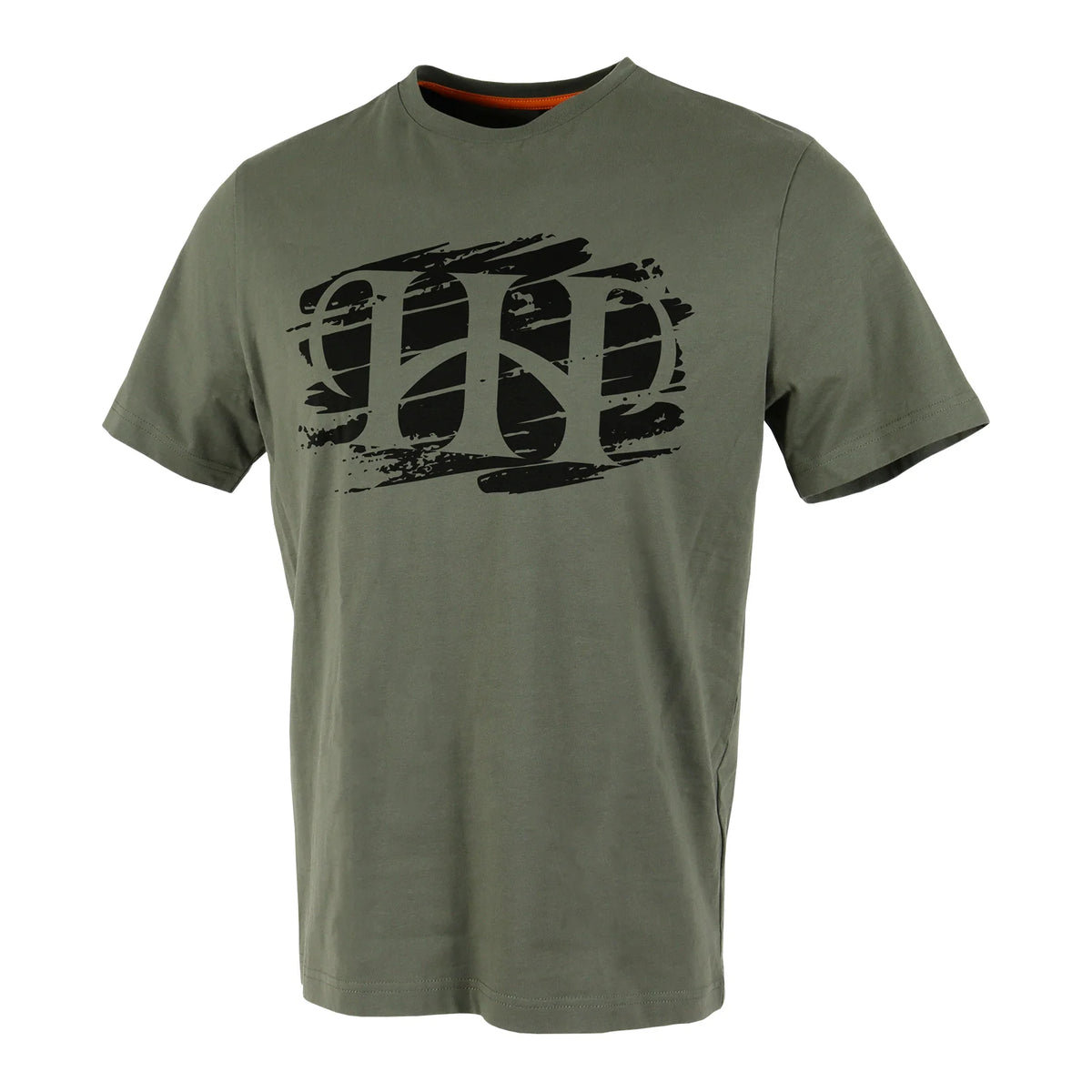 T-Shirt Brush Print grün
